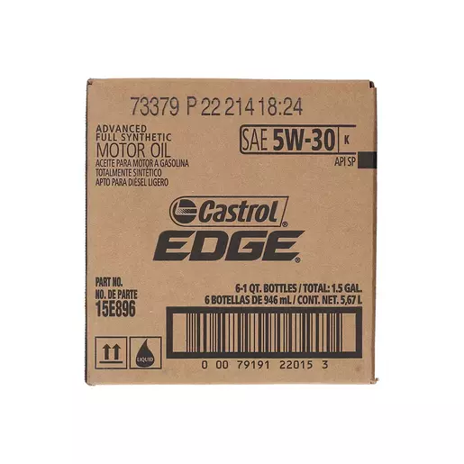 Castrol Edge Titanium LongLife III 5W-30 LongLife totalmente sintético 5  litros