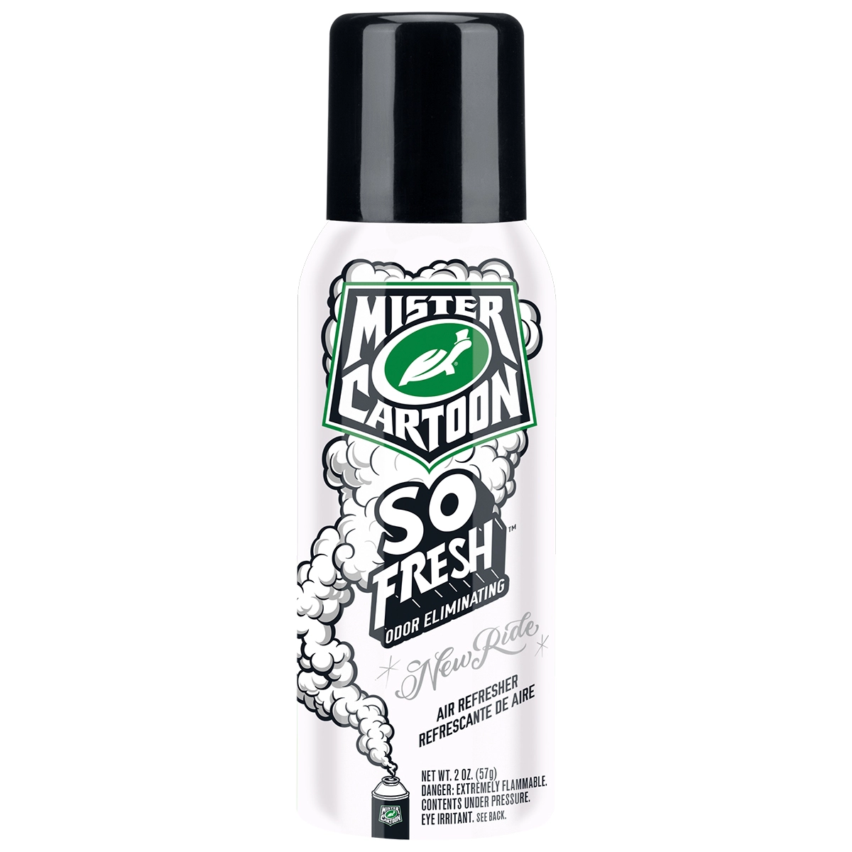 Aromatizante TURTLE WAX Mr. Cartoon Ride Odor Fogger – botella