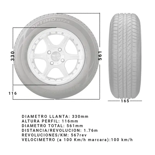 Neumatico 165/70R13 LAUFEN LH41 ARO 13 LAUFENN - Autoplanet