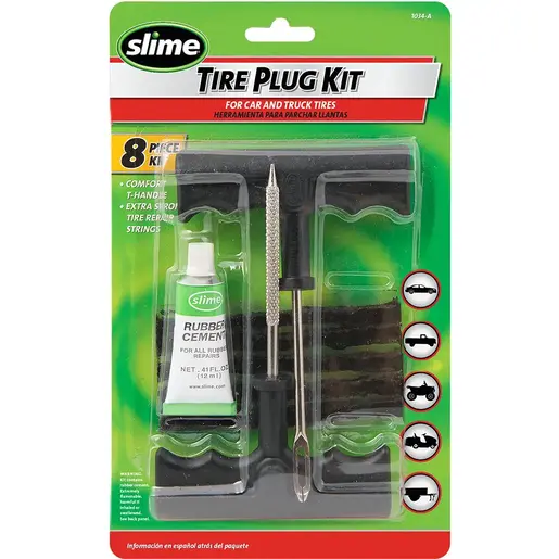 Kit Antipinchazos Slime Neumático16 Oz Cuellero Microfibra SLIME