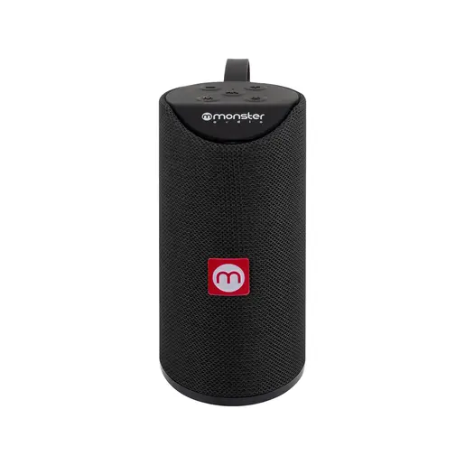 Parlante Monster Bluetooth Antisalpicadura Negro 10W con Micrófono Integrado