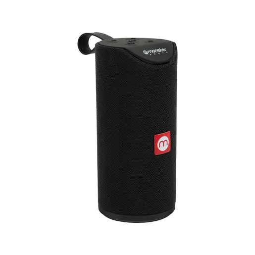 Parlante Monster Bluetooth Antisalpicadura Negro 10W con Micrófono Integrado
