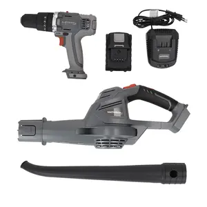 Kit Taladro y Soplador 18 v 1 Bateria 1 Cargador GLADIATOR