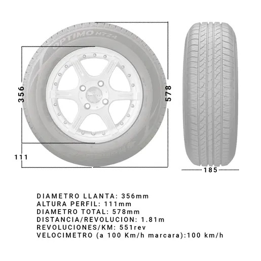 Neumático KUMHO 185/60R14 ES31 Aro 14 KUMHO - Autoplanet