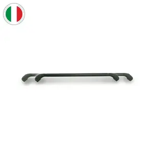 Barra techo Modelo Oval (Riel Cerrado) color negro